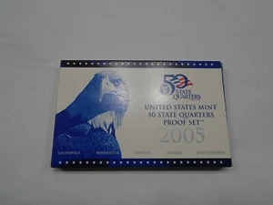 US 2005 Mint Proof Set State Quarters - Picture 1 of 4