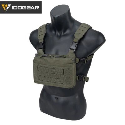 IDOGEAR KGR Tatcical Chest Rig Vest Hunting Chest Rig Bag MOLLE with Mag Pouch - Image 1 of 4