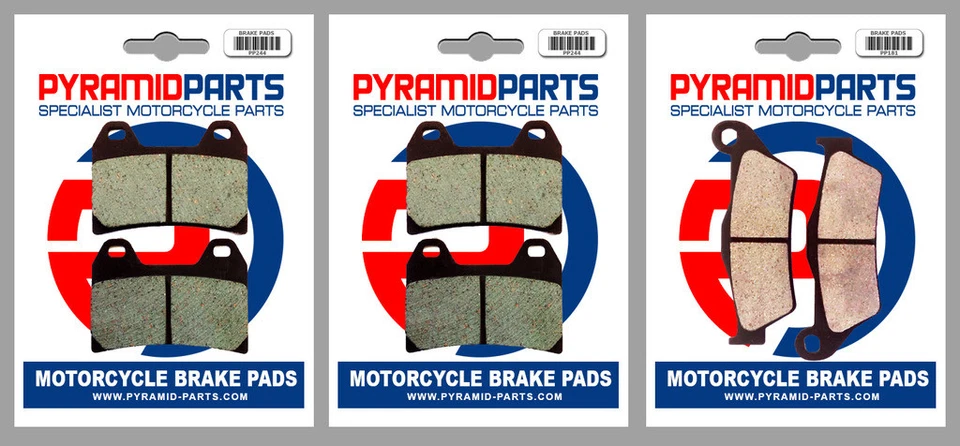 Pastillas de freno delanteras y traseras para Moto Guzzi 850 1100 1200 gris corto Norge Stelvio Foto 1 de 1