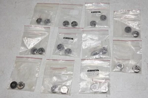 LOT (11) Small Osborn OD Thread GO/NO-GO Gages .099-56 UNF 2A .164-32 UNF etc - Picture 1 of 1