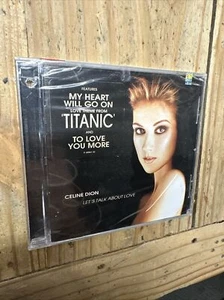Sealed Celine Dion Talk About Love Rare DJ Press Radio Record Album Promo CD - Picture 1 of 2