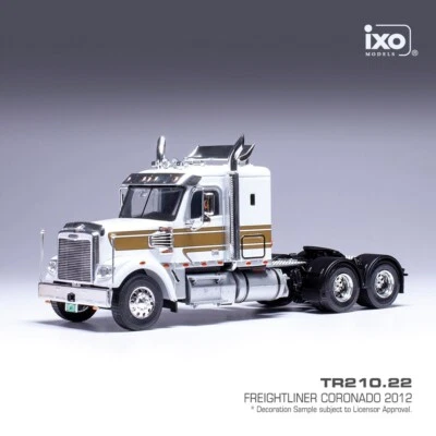 IXO MODEL TRUCKS FREIGHTLINER CORONADO WHITE/GOLD 2012 1-43 SCALE TR210 — 第 1/2 张图片