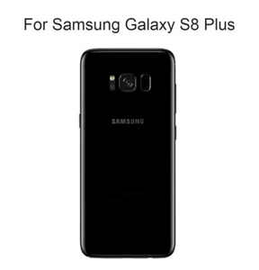 Genuine Samsung Galaxy S8 Plus Black Rear Battery Case Back Cover Replacement - Picture 1 of 3