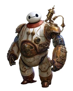 Steampunk Baymax Vinyl Car Decal Sticker – Waterproof & UV-Resistant - Picture 1 of 1