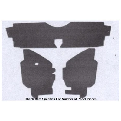 Paneles Laterales Doble Panel Negro 4 Piezas para Granada 1975-1980 Hecho en EE. UU. Foto 1 de 4