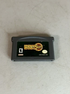 Golden Sun RPG Nintendo Game Boy Advance GBA SP Probado Auténtico Foto 1 de 3