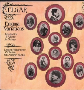 CFP40022 Sir Adrian Boult / London Philharmonic Orchestra Elgar - Enigma - Picture 1 of 3