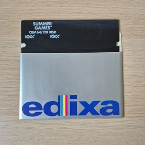 ✅ SUMMERGAMES ⭐ 1 Diskette ⭐ guter Zustand ⭐ Commodore C64 / C128 ⚡️ - Afbeelding 1 van 1