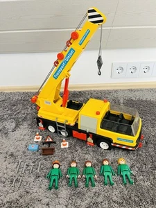 🔴 Playmobil 3527 Schwerlast Kran Transport Union Baustelle Vintage 1981 ✅ - Bild 1 von 7