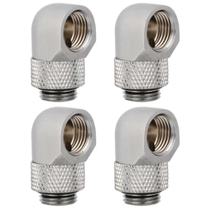 2 Count Rotating Elbow Joint Travel Water Cooler Connector Pipe Connectors - Afbeelding 1 van 12
