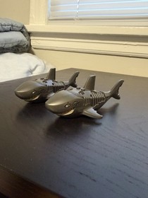 LEGO Pirates of the Caribbean Silent Mary 71042 Lot of 2 Ghost Shark Used 