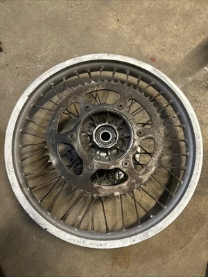 1988 88-90 Honda CR125R CR250R CR500R Rear Wheel Rim Hub Rotor 18X1.85 - Image 1 of 2