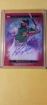 2024 Topps Inception RC 02/50 Auto Kyle McCann #BRES-KMC Athletics - Image 1 of 2
