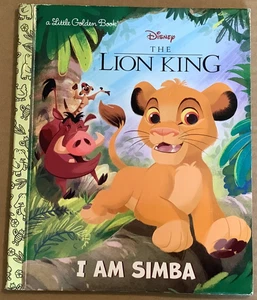 VG 2019 HC Little Golden First Edition Disney Lion King I Am Simba John Sazaklis - Picture 1 of 8