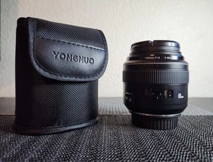 Yongnuo YN 85mm F1.8 Prime Lens Auto Focus for Canon EF Mount PERFECT CONDITION! - Imagen 1 de 5