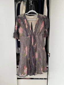 Celia Birtwell for Topshop bohemian print floral dress 8 - Picture 1 of 4