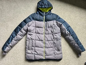 Cappotto invernale C9 Champion blu con cappuccio puffer jacket adolescente ragazzo taglia XL 16-18 blu - Foto 1 di 3