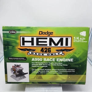 Testors 1/4 Dodge A990 426 Hemi Motor Modellbausatz selten aus Produktion Bausatz Neu - Bild 1 von 9