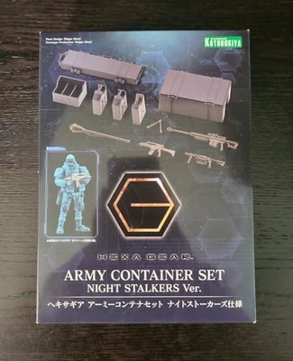 Набор армейских контейнеров Hexa Gear KOTOBUKIYA Night Stalker версия MIB новый - Изображение 1 из 3