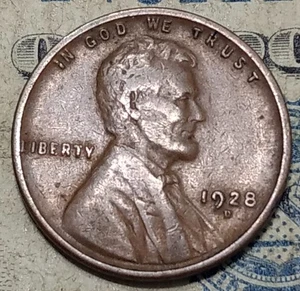 1928-D Lincoln Cent - Bild 1 von 2