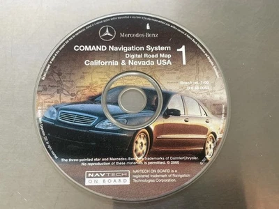 2000 2001 2002 2003 MERCEDES  S CLASS NAVIGATION CD  Q 6 46 0053 CA NV OEM🟠 - Image 1 of 4
