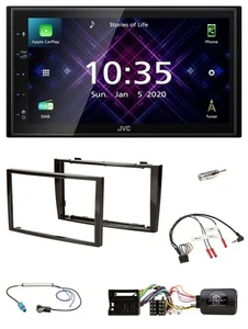 JVC DAB 2DIN Lenkrad Bluetooth USB Autoradio für Peugeot 308 2007-09 40-Pin - Bild 1 von 12