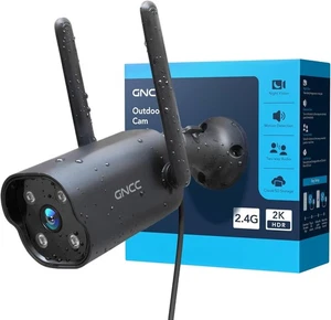 GNCC Gt1Pro 2K Outdoor Security Camera, CCTV Camera for Home, IP65 Weatherproof, - Picture 1 of 8