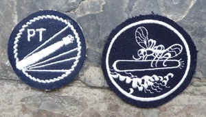 WW11 UNITED STATES US NAVY  PT BOAT PATROL TORPEDO SQUADRON CLOTH PATCHES - Picture 1 of 2