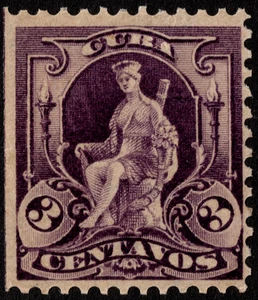 US Possessions / Spanish West Indies Stamp Scott # 229 - 3 Cents Purple Issue - Picture 1 of 1