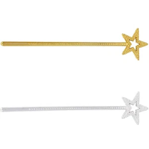 2PCS Fairy Sticks Star Fairy Wands Angel Fairy Wands Cosplay Props for Kids - Picture 1 of 10