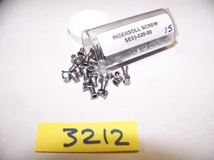 INGERSOLL CUTTING TOOLS SE05-020-00, SCREW, LOTS OF 25 (ITEM #3212) - Picture 1 of 1