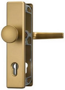 ABUS HLN 414 Schutzbeschlag F4 Bronze farbig 92/10 Auß.Knauf Sicherheitsbeschlag - Bild 1 von 2