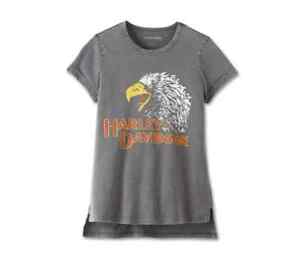 Harley-Davidson® Women's Shirt Paradise City Blackened Pearl Gray (S) 97458-23VW