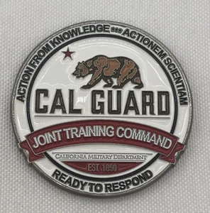 California National Guard Cal Guard Joint Training Command Challenge Coin - Bild 1 von 4