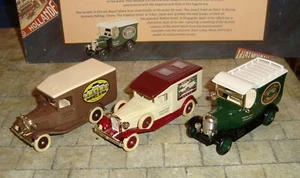 LLEDO - HOTEL LABELS OF THE 1930's -  3 PIECE SET INC FORD,PACKARD,MORRIS -BOXED - Picture 1 of 9