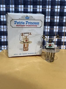 Petite Princess Fantasy Furniture Vintage 60s Fantasy Telephone Set 4426-3 - Picture 1 of 8