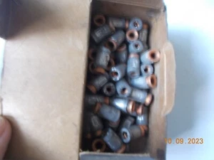 Vintage Box of 47 Apex Bolt Products Lead Copper 10-24 Machine Thread Anchors - Picture 1 of 5