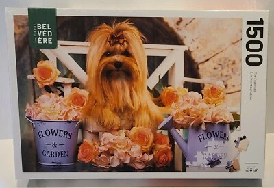 Yorkie - Puzzle 1500 piezas - The Essentials - Pierre Belvedere - Nuevo/Sellado Foto 1 de 2