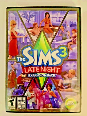 The Sims 3 Late Night Expansion Pack PC Game Pre-owned - Image 1 of 4