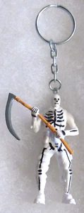 F) SCHLÜSSELANHÄNGER KUNSTSTOFF FIGUR SKULL TROOPER FORTNITE GAMING FIGUR SKIN SERIE 3 - Bild 1 von 2