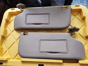 11-16 Ford F250 F350 Super Duty Left & Right Sun Visors Visor Adobe 2011 - 2016 - Bild 1 von 22