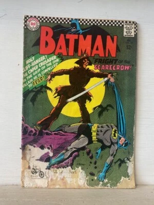 Batman #189 1967 DC Comics 1st Scarecrow FAIR - Image 1 of 4