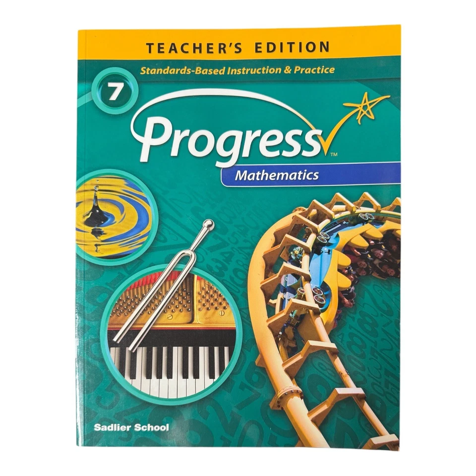 Sadlier Progress Mathematics Teacher Edition 7th Grade - Image 1 of 1