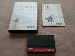 Vintage Sega Master System KOMPLETT 1986 Choplifter Taiwan Version - Bild 1 von 5