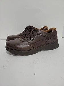 ROCKPORT PROWALKER BROWN LEATHER CASUAL WALKING MENS 10M SHOES - Picture 1 of 5