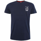 Liverpool FC Mens Navy 88-89 Crest Tee – Medium