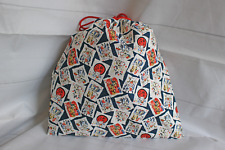 Japanese paper Bag Large size Manekineko Lucky Cat Drawstring Bag Santa Bag