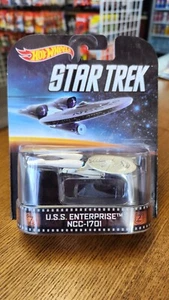 2014 Hot Wheels Star Trek U.S.S. Enterprise NCC-1701 - Picture 1 of 3