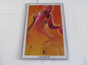 MINT 1990's JALEN ROSE "#5 TO THE RACK" INDIANA PACERS ORIGINAL MINI POSTER - Picture 1 of 1
