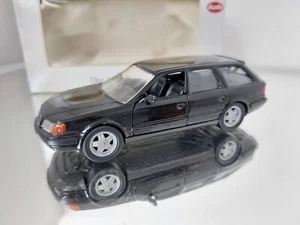 Schabak Audi 100 Avant en negro 1:43 caja del concesionario - Imagen 1 de 10